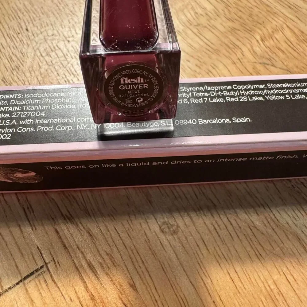 Flesh Lip Color Lot of 2 New in Box Colors Quiver and Lick